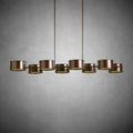Daphne Metal Linear Chandelier-Fanci Lamps