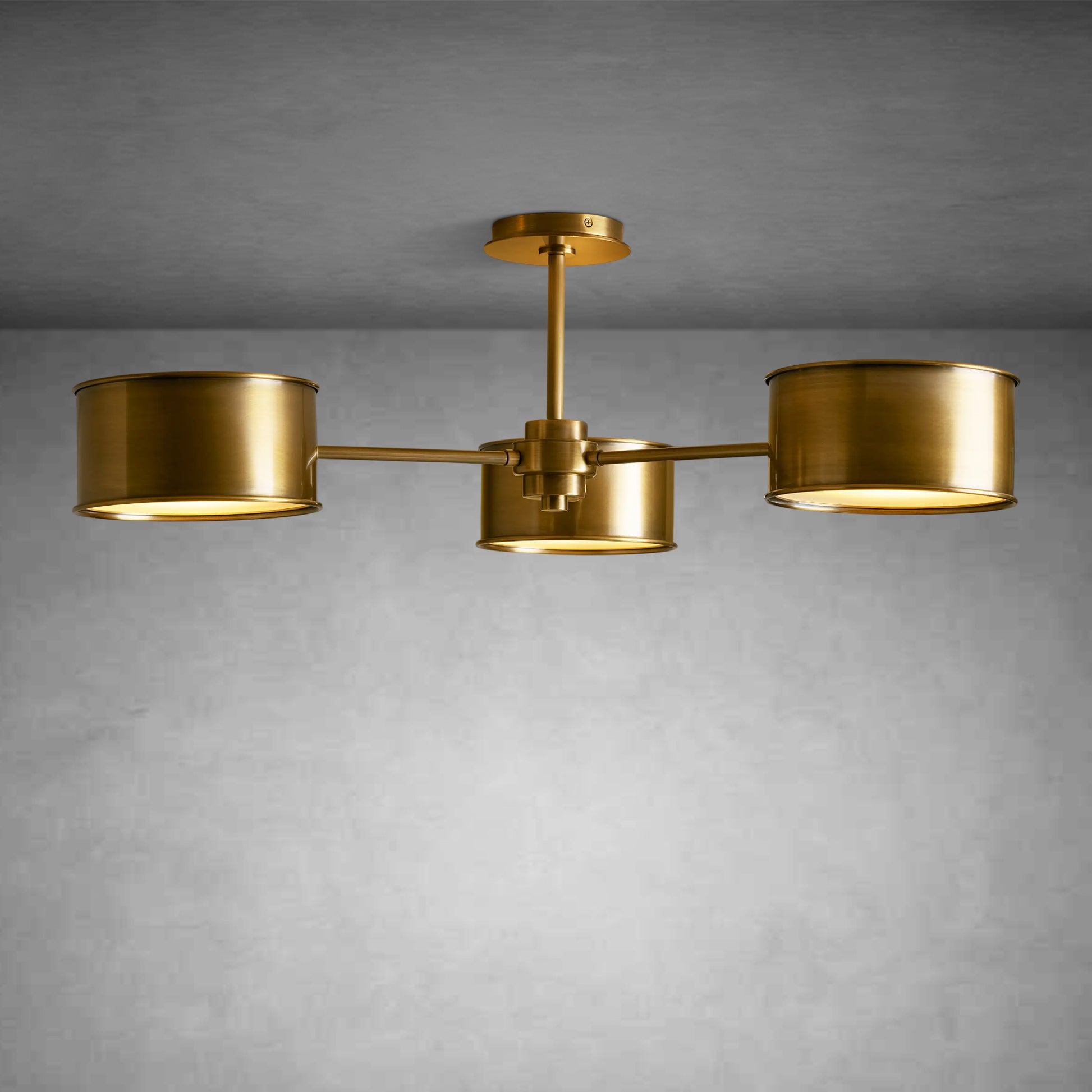 Daphne Metal Flush Mount-Fanci Lamps