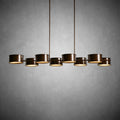 Daphne Metal Linear Chandelier-Fanci Lamps