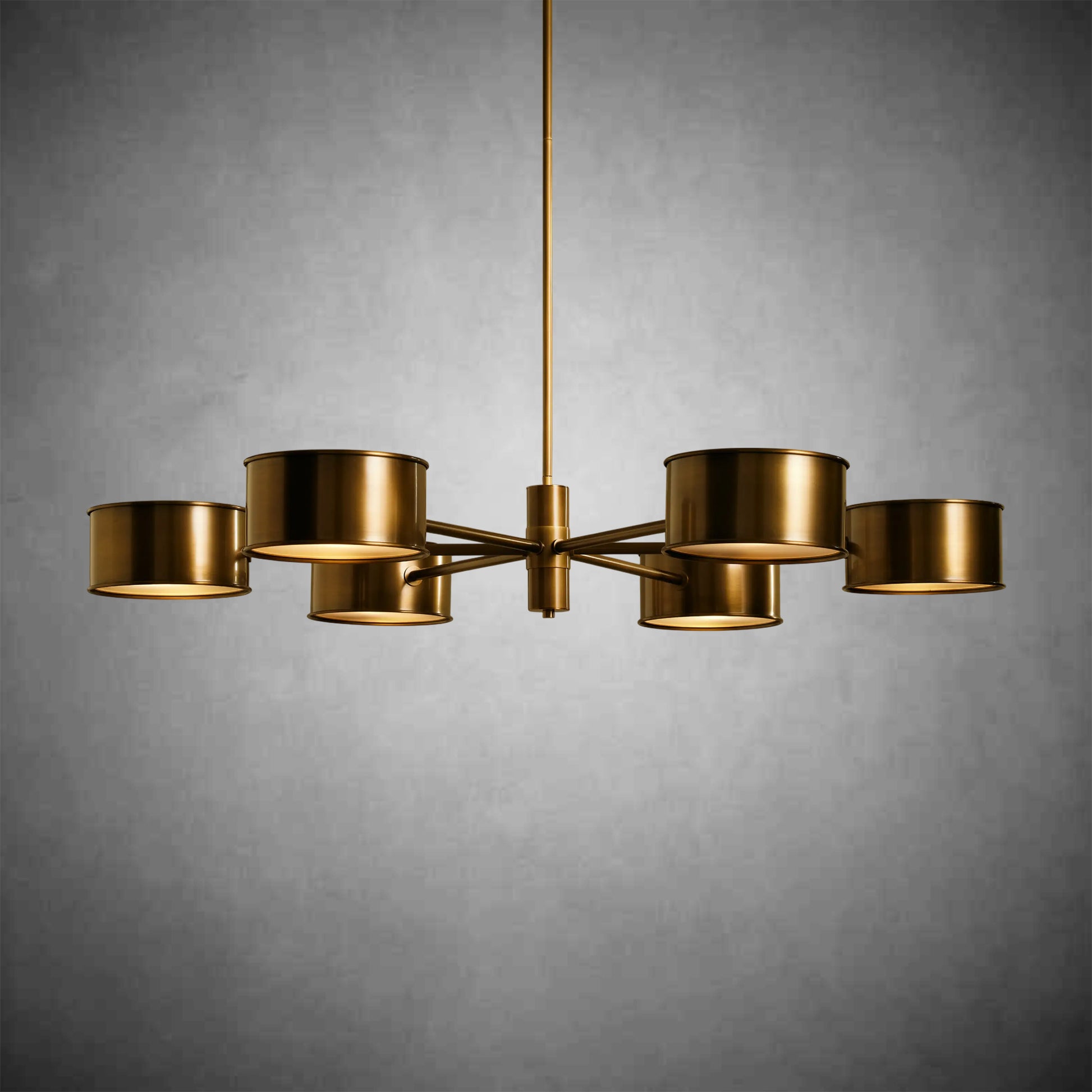 Daphne Metal Round Chandelier-Fanci Lamps
