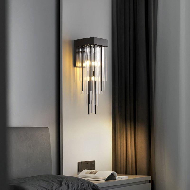 Cascada Blown Glass Wall Sconce wall sconce for bedroom,wall sconce for dining room,wall sconce for stairways,wall sconce for foyer,wall sconce for bathrooms,wall sconce for kitchen,wall sconce for living room Rbrights