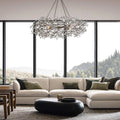 Fiore Crown Chandelier 39''48''60''-Fanci Lamps
