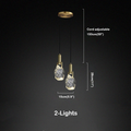 Hosea Modern Crystal Pendant Light - Ineffable Lighting