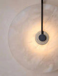 Alabaster Round Sconce 10
