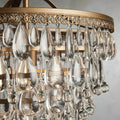 Anabella Round Chandelier 17''23''H-Fanci Lamps