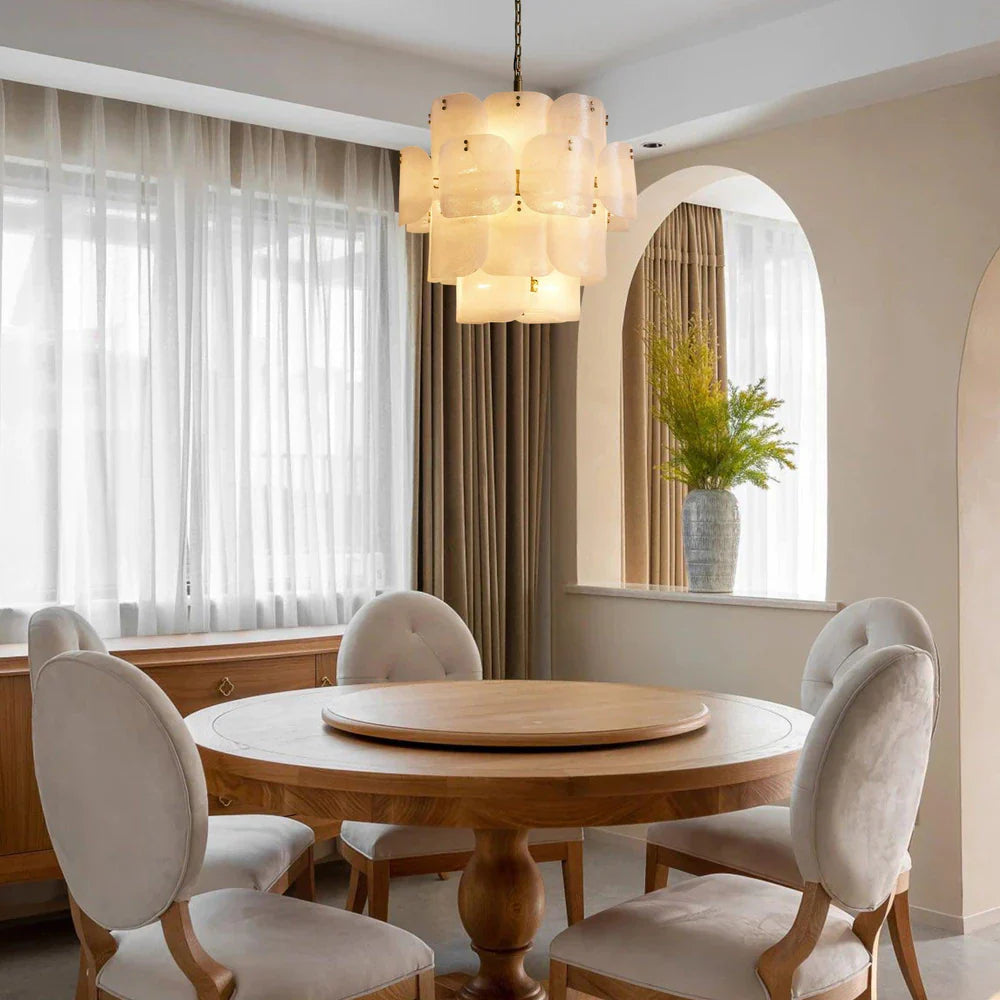Plaire Round Chandelier-Fanci Lamps