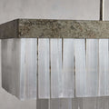 Cameron Rectangular Chandelier 49''59''-Fanci Lamps
