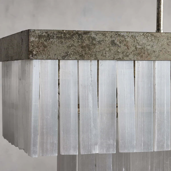 Cameron Rectangular Chandelier 49''59''-Fanci Lamps