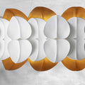 Darla Hand-Sculpted Leaves Chandelier 39''-Fanci Lamps