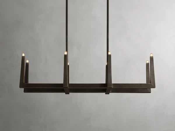 Emmet Linear Chandelier-Fanci Lamps