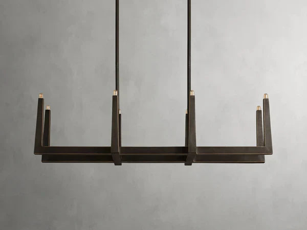 Emmet Linear Chandelier-Fanci Lamps