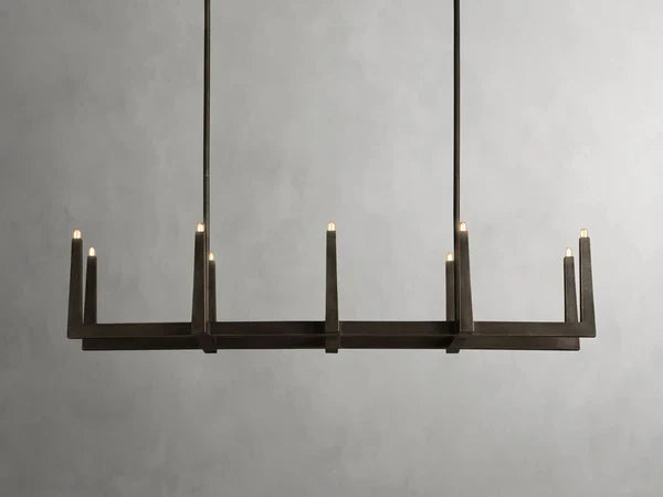 Emmet Linear Chandelier-Fanci Lamps