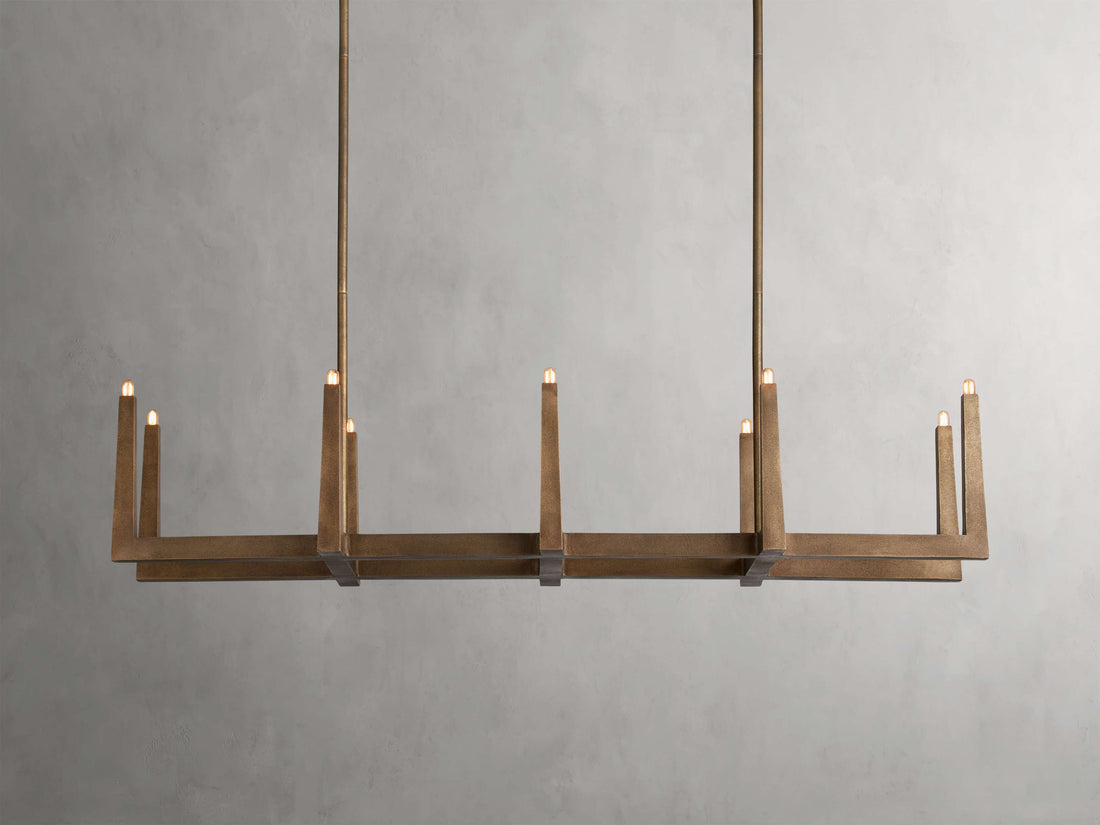 Emmet Linear Chandelier-Fanci Lamps