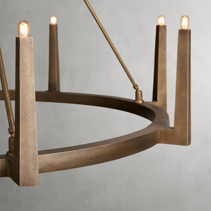 Emmet Round Chandelier-Fanci Lamps