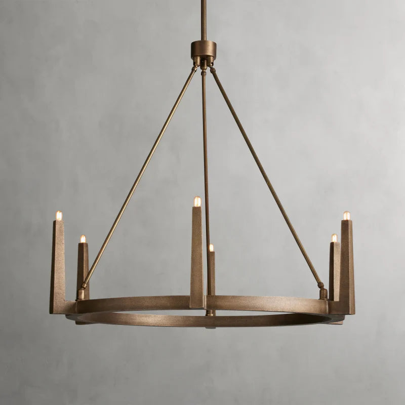 Emmet Round Chandelier-Fanci Lamps