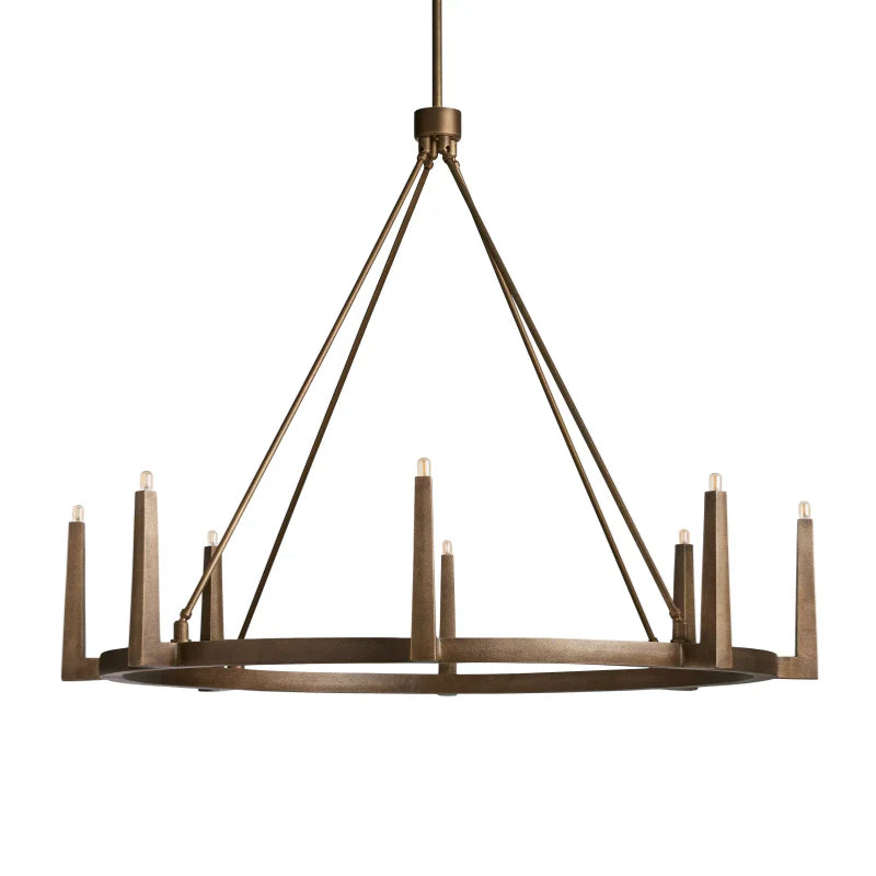 Emmet Round Chandelier-Fanci Lamps