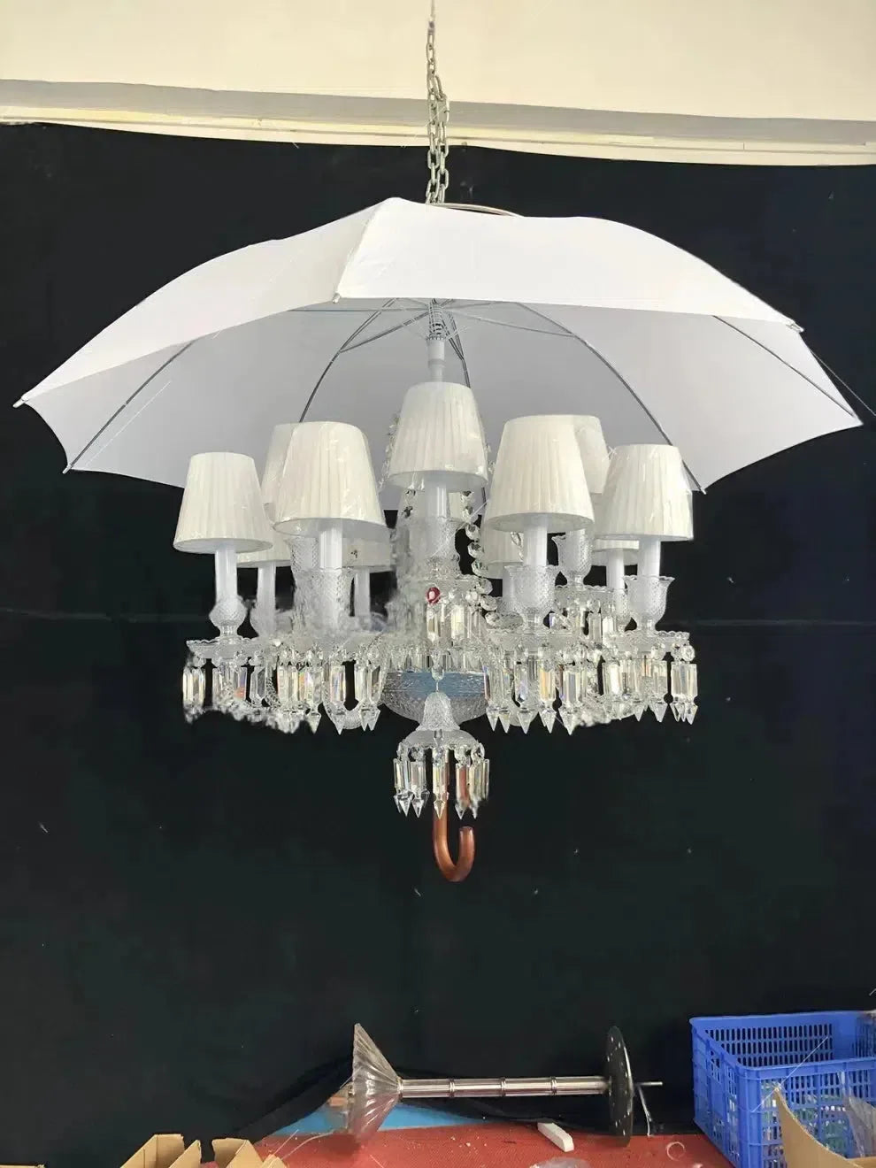 Baccarat Style Marie Coquine Crystal Chandelier