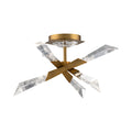 Solitude LED Semi Flush Mount Ceiling Light.