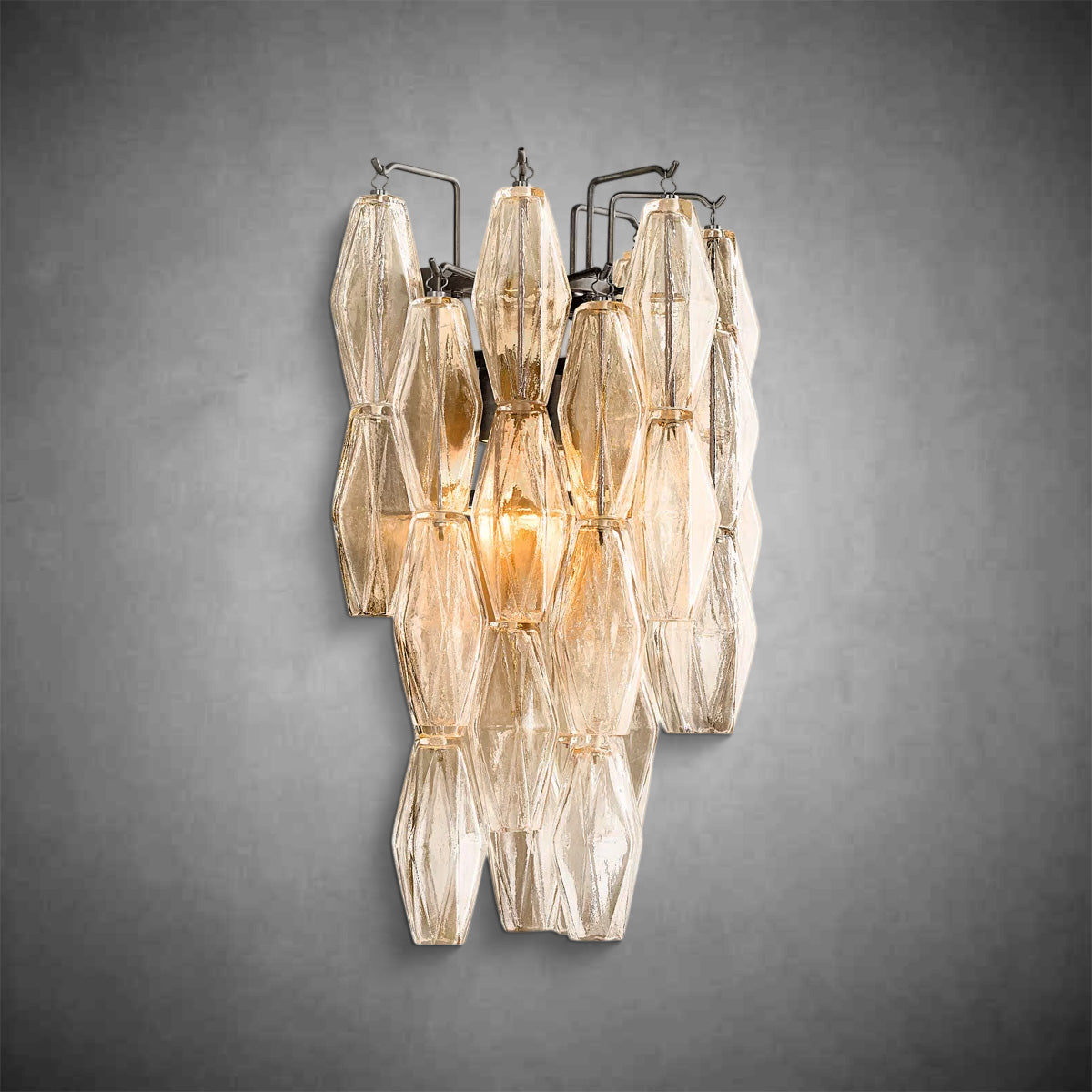 Chiare Glass Wall Sconce-Fanci Lamps