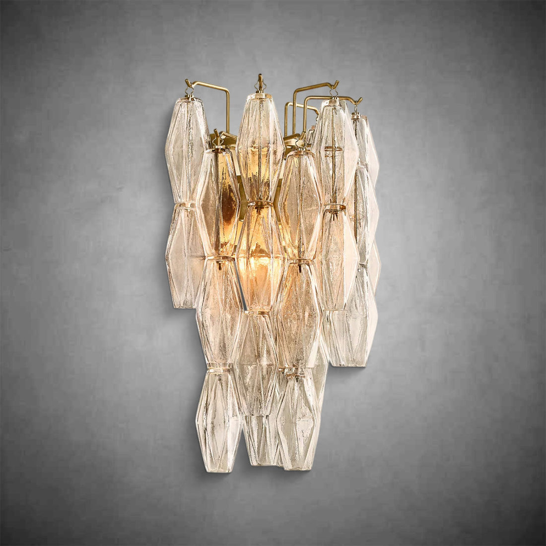 Chiare Glass Wall Sconce-Fanci Lamps