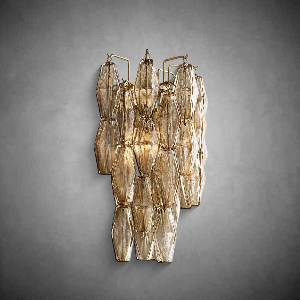 Chiare Glass Wall Sconce-Fanci Lamps