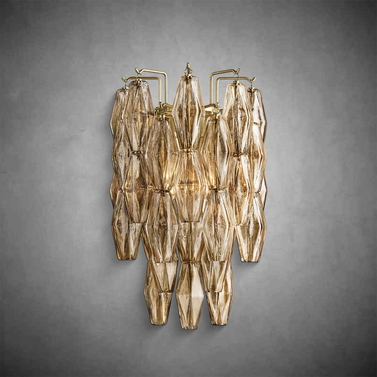Chiare Glass Wall Sconce-Fanci Lamps