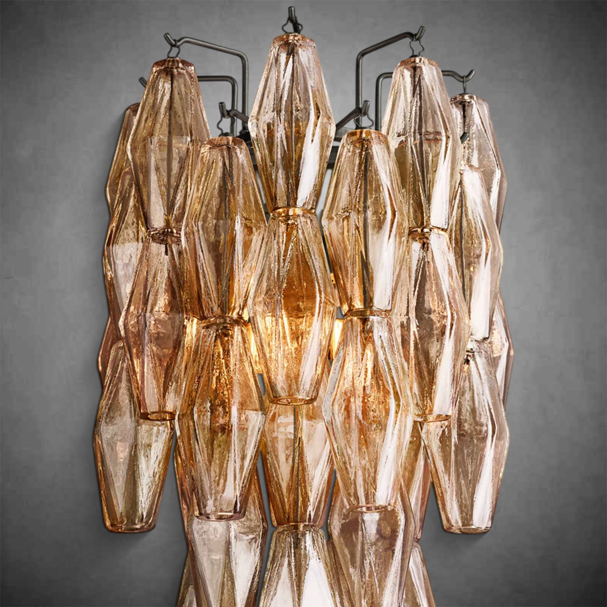 Chiare Glass Wall Sconce-Fanci Lamps