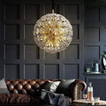 Classic Brass Dandelion Chandelier-Fanci Lamps