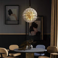 Classic Brass Dandelion Chandelier-Fanci Lamps
