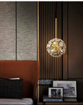Classic Brass Dandelion Chandelier-Fanci Lamps
