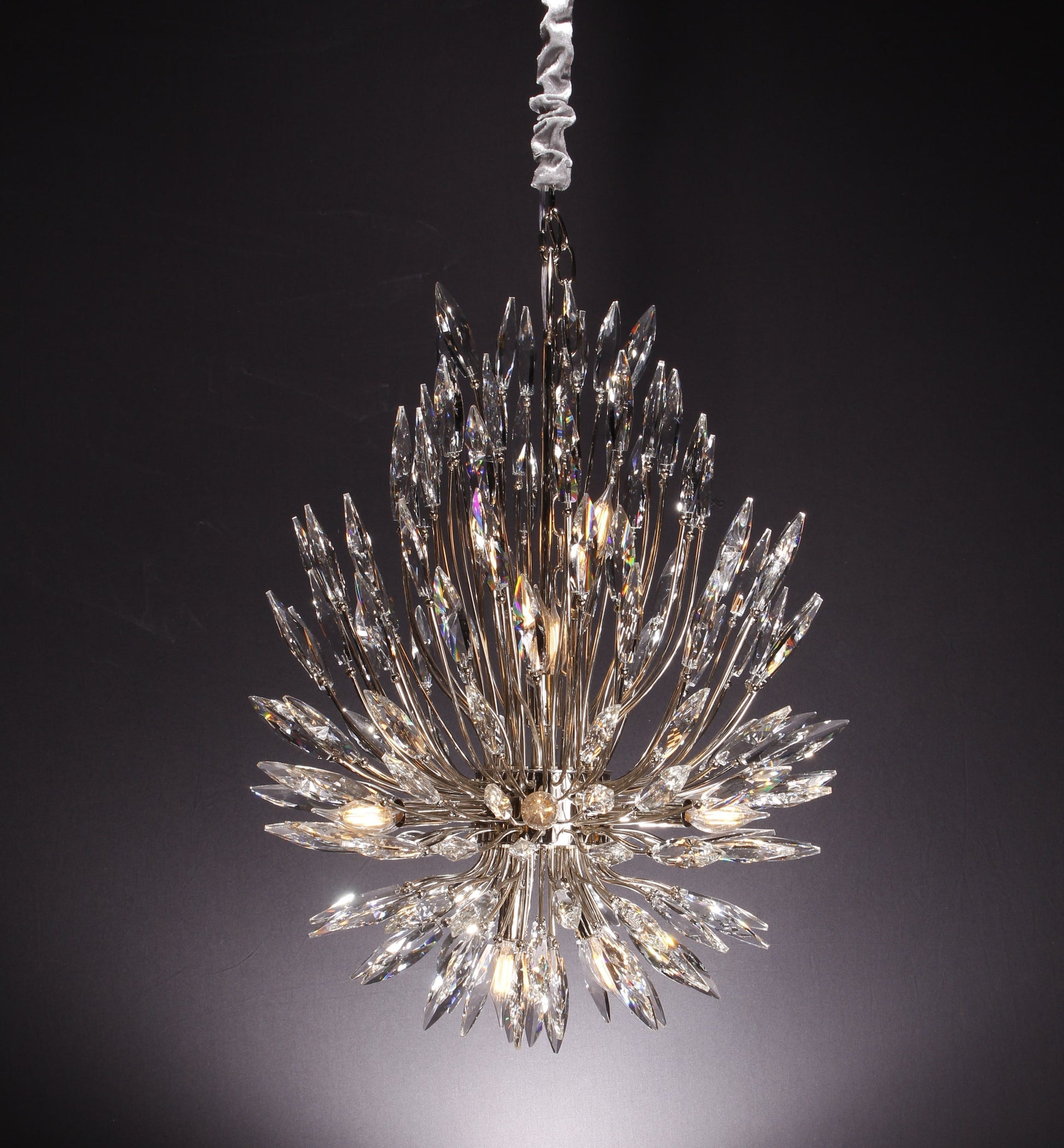 Lily Starburst Crystal Sputnik Chandelier-Fanci Lamps