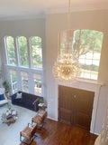 Lily Starburst Crystal Sputnik Chandelier-Fanci Lamps
