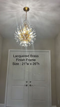 Lily Starburst Crystal Sputnik Chandelier-Fanci Lamps