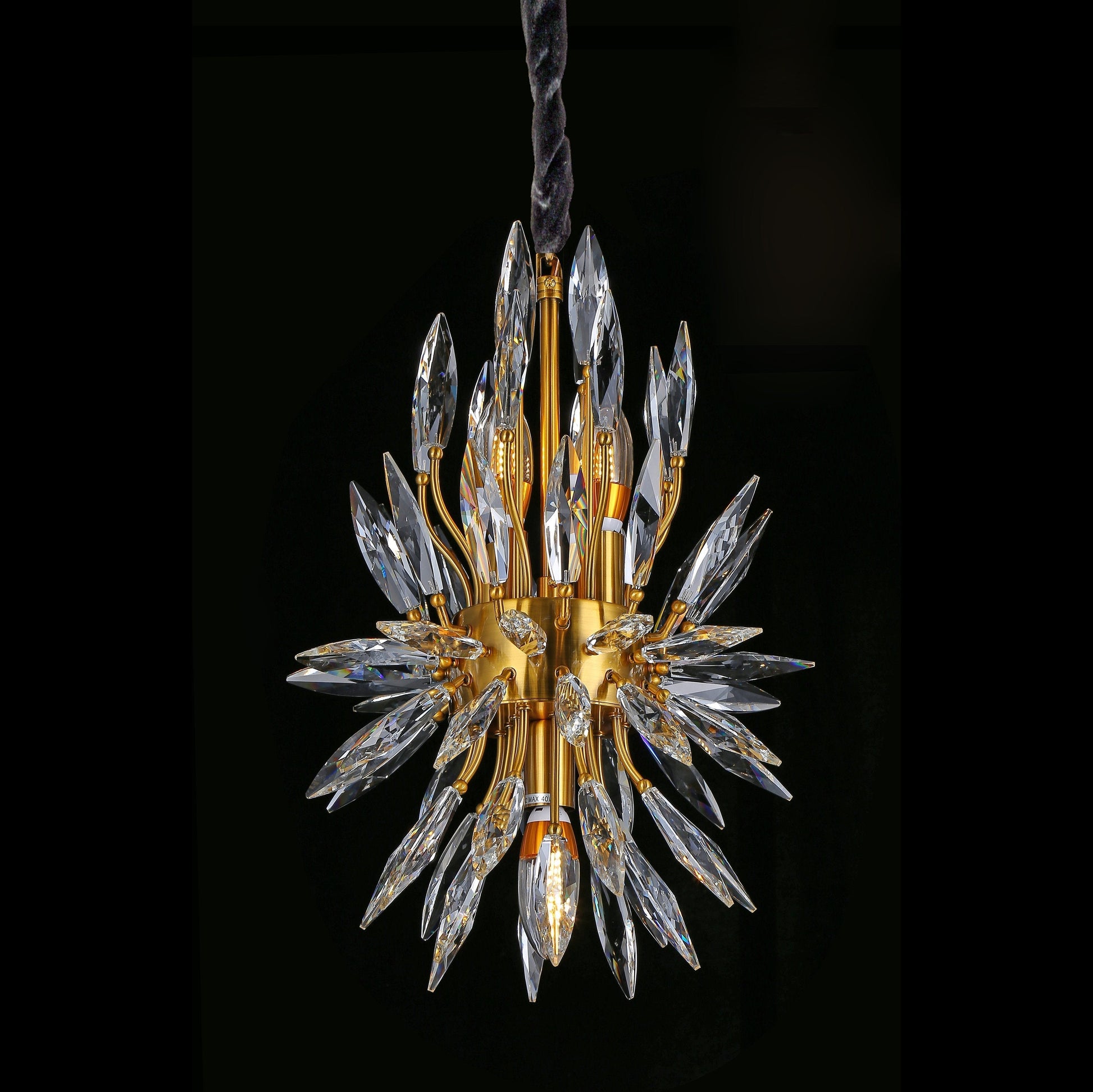 Lily Starburst Crystal Sputnik Chandelier-Fanci Lamps