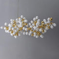 Modern Artistic Linear Grape Chandelier - Ineffable Lighting