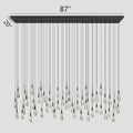 Soltaire Linear Chandelier 37