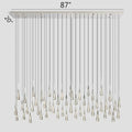 Soltaire Linear Chandelier 37