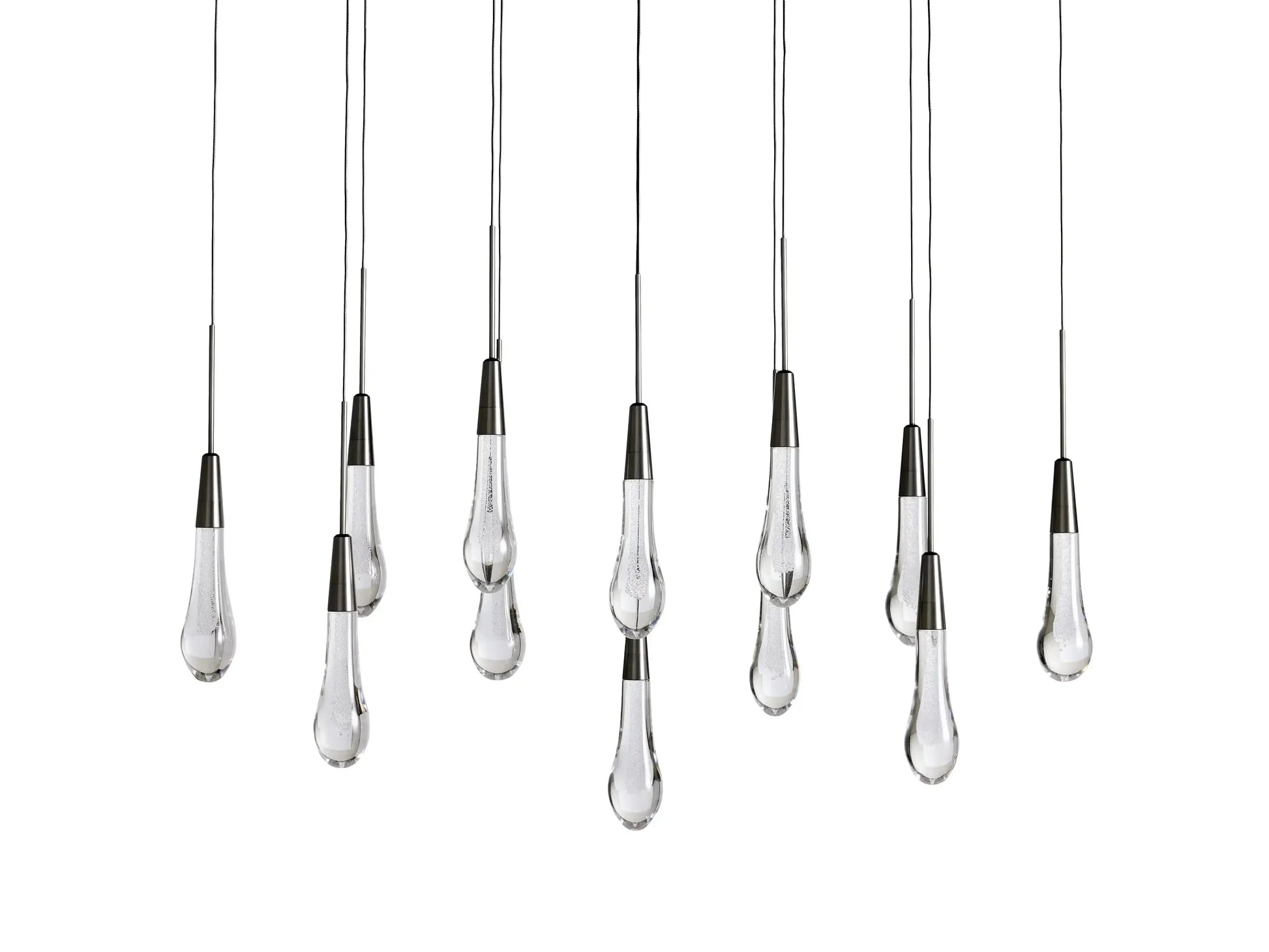 Soltaire Linear Chandelier 37"W-Fanci Lamps