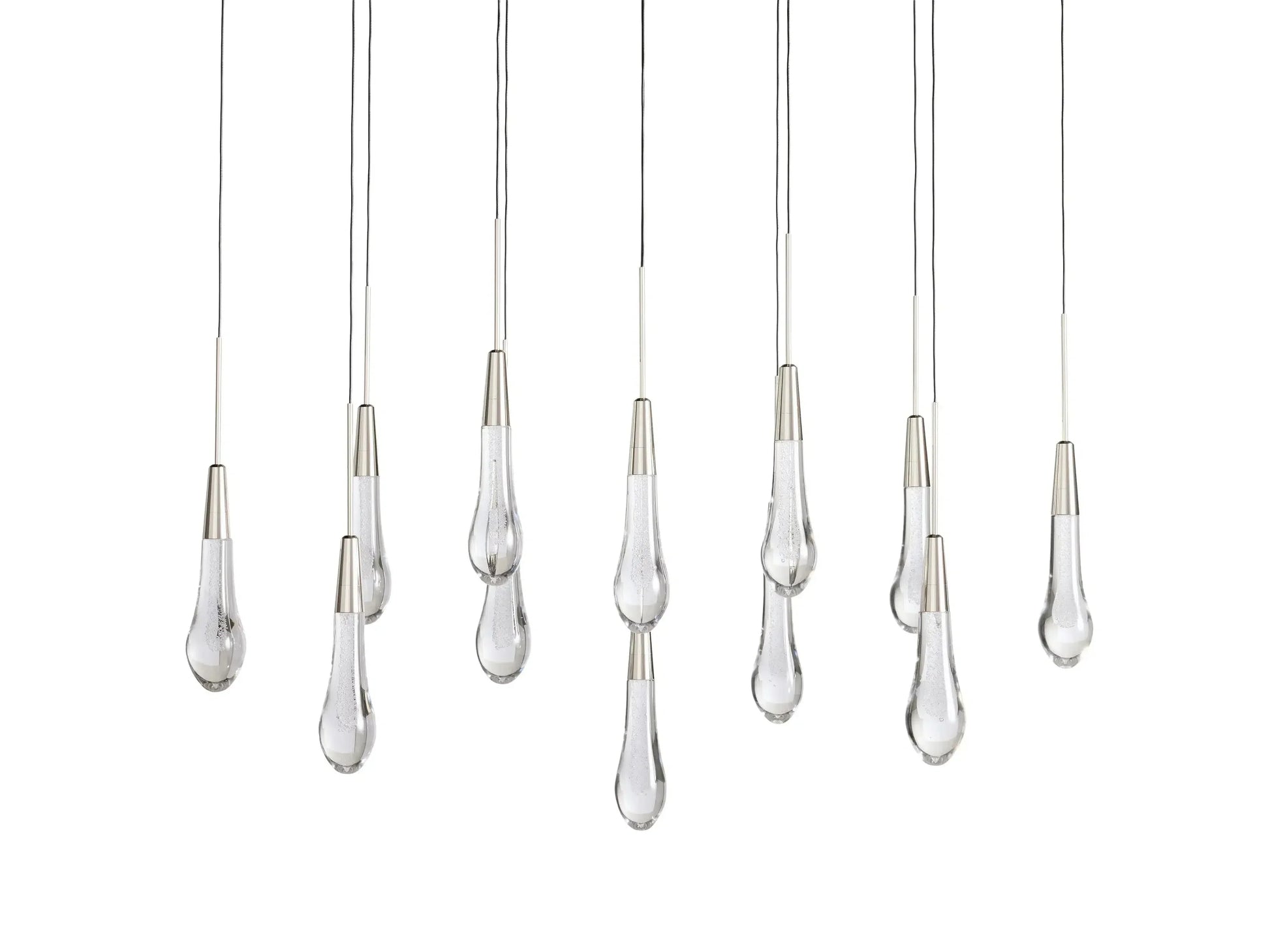 Soltaire Linear Chandelier 37"W-Fanci Lamps