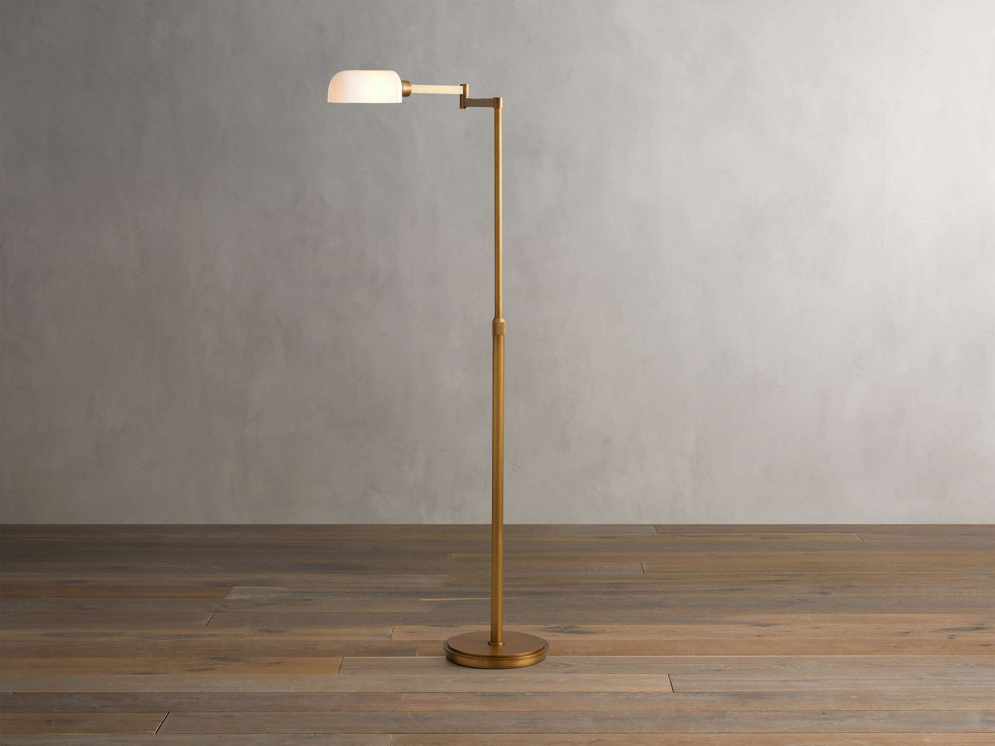 Zayd Swing Arm Floor Lamp-Fanci Lamps