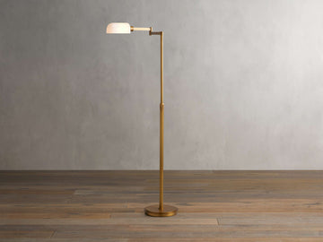Zayd Swing Arm Floor Lamp-Fanci Lamps