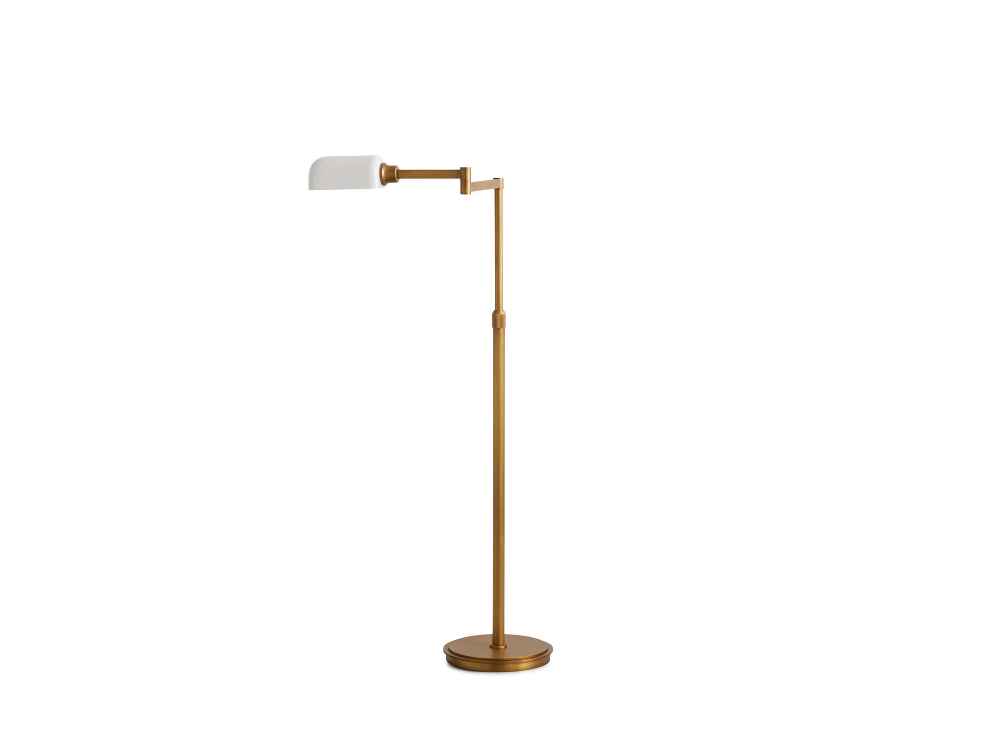 Zayd Swing Arm Floor Lamp-Fanci Lamps