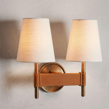 Hasting 2-Light Wall Sconce-Fanci Lamps