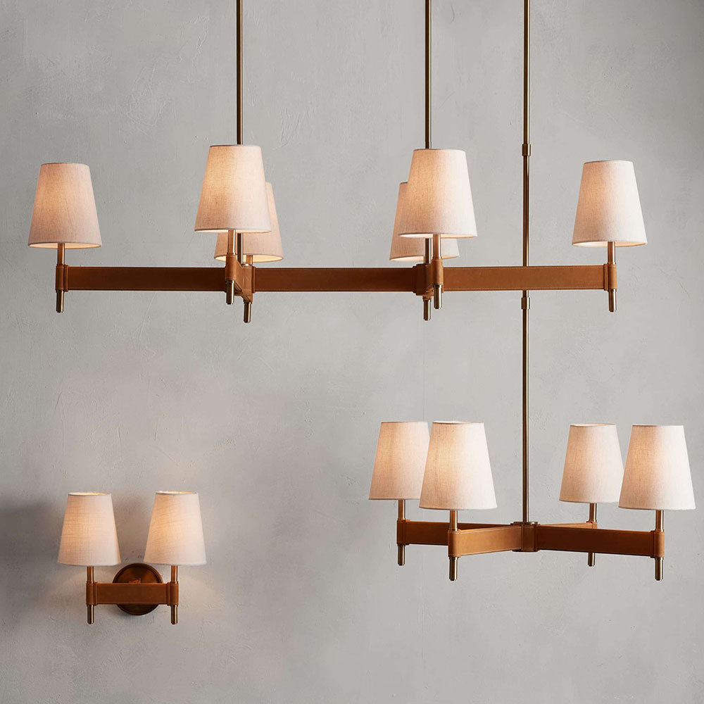 Hasting 2-Light Wall Sconce-Fanci Lamps