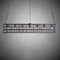 La Cage Rectangular Chandelier 7 Light-Fanci Lamps