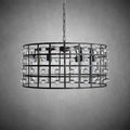 La Cage Round Chandelier 6/8/12 Light-Fanci Lamps