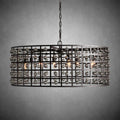 La Cage Round Chandelier 6/8/12 Light-Fanci Lamps