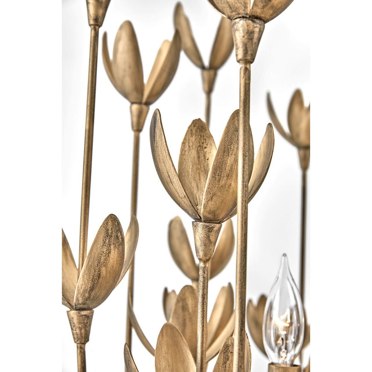 Hinkley Lighting Flora 26 Inch 6-Light Chandelier, Burnished Gold