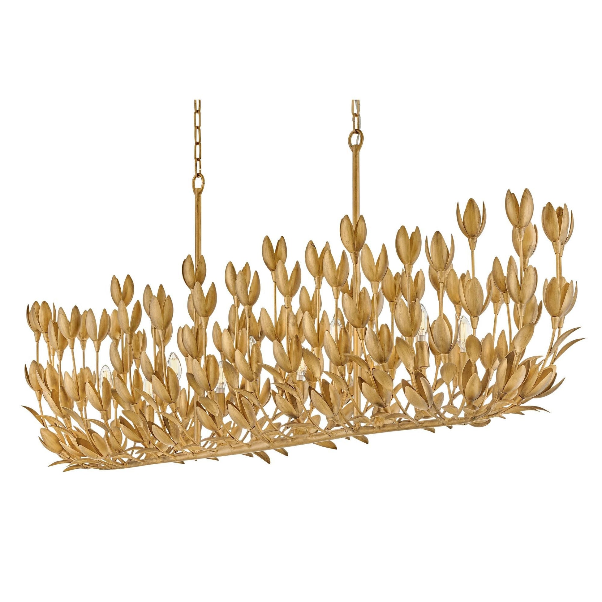 Hinkley Lighting Flora 60 Inch 10 Light LED Linear Suspension Light