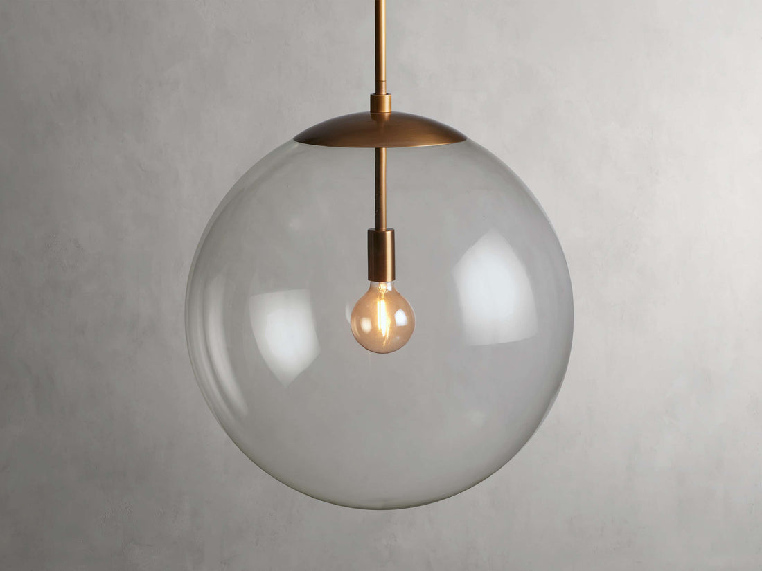 Wescott XL Globe Pendant with Rod-Fanci Lamps